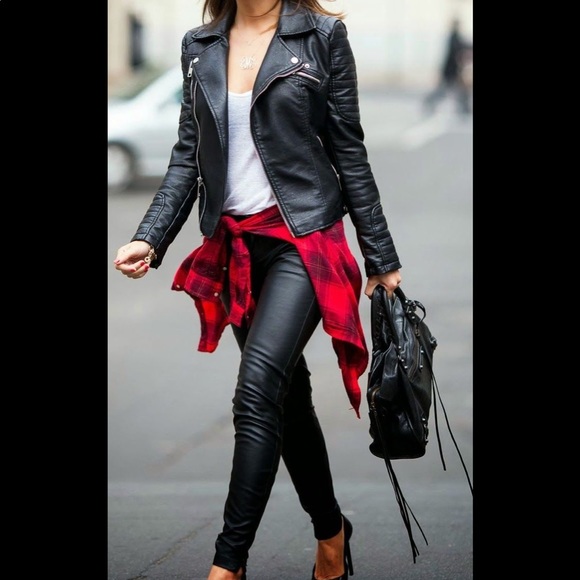 ces astuces France Pants - Astuces faux leather pants